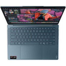 Lenovo Yoga Slim 7 14AKP10 14 OLED 350 16GB 512SSD EN W11 Žalsvai mėlynas 83JY00A8NT