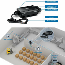 PoE++ Injector IP67 Outdoor Gigabit TRENDnet (TI-O119GI) PoE++ Injector IP67 Outdoor Gigabit TRENDnet (TI-O119GI)