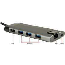 Inter-Tech GDC-802 USB-C 3.2 1 kartos Inter-Tech GDC-802 USB-C 3.2 1 kartos