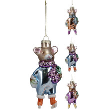 Christmas Tree toy Mouse, various colours