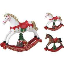 Kalėdinė dekoracija Rocking Horse, 17 cm Kalėdinė dekoracija Rocking Horse, 17 cm