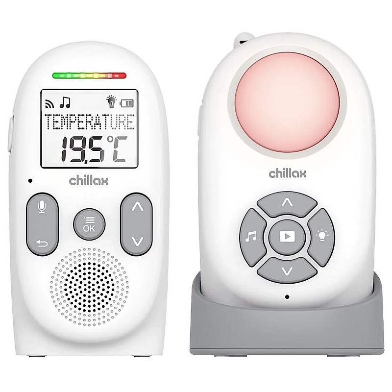 Baby monitor Chillax Chillax CB360 Electric baby monitor DECT 120 ch. White