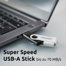 Intenso USB atmintukas Office Line 256GB USB 3.2 GEN 1X1 silver Intenso USB atmintukas Office Line 256GB USB 3.2 GEN 1X1 silver