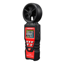 Anemometras - Habotest HT625B USB, 8 Menčių Rotorius, HD Spalvotas Ekranas