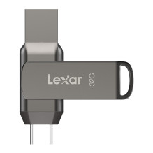 USB Atmintinė - Lexar JumpDrive D400 32GB USB 3.1 Atmintinė