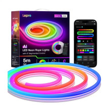 LED Šviesos Juosta - LEPRO N1-5 RGB 5 m LED Juosta LED Šviesos Juosta - LEPRO N1-5 RGB 5 m LED Juosta
