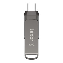 USB Atmintinė - Lexar JumpDrive D400 128GB USB 3.1 Atmintinė