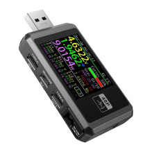 USB Testeris - FNIRSI FNB48P Juodas