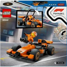 LEGO 60442 City F1 Rennfahrer mit McLaren Rennauto