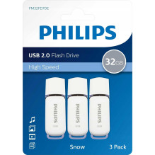 Philips 32GB Snow Edition USB 2.0 Hvid