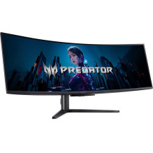 Acer „Predator“ X49Xbmipphuzx 49 colių QD OLED 32:9 išlenktas Acer „Predator“ X49Xbmipphuzx 49 colių QD OLED 32:9 išlenktas