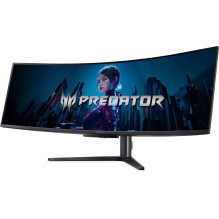 Acer „Predator“ X49Xbmipphuzx 49 colių QD OLED 32:9 išlenktas Acer „Predator“ X49Xbmipphuzx 49 colių QD OLED 32:9 išlenktas