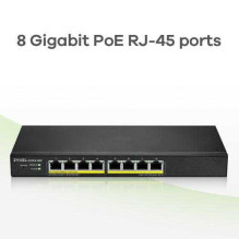 ZYXEL Switch GS1915-8EP 8xGbe PoE ZYXEL Switch GS1915-8EP 8xGbe PoE