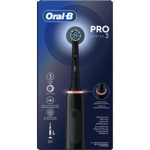 Dantų pūstuvas „Oral-B D505.523.3 Pro 3 3000 Cross Action“, juodas Dantų pūstuvas „Oral-B D505.523.3 Pro 3 3000 Cross Action“, juodas