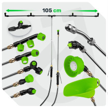 Cordless backpack sprayer 16 L with mixer W24007 WUBER Cordless backpack sprayer 16 L with mixer W24007 WUBER