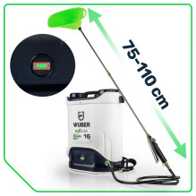 Cordless backpack sprayer 16 L with mixer W24007 WUBER Cordless backpack sprayer 16 L with mixer W24007 WUBER