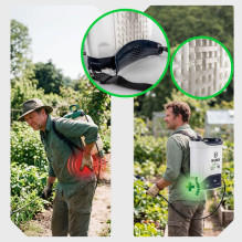 Cordless backpack sprayer 16 L with mixer W24007 WUBER Cordless backpack sprayer 16 L with mixer W24007 WUBER