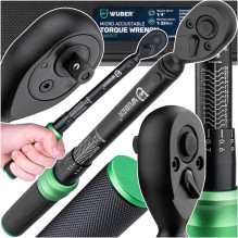 Torque wrench 1 / 4" 1-25 Nm WUBER