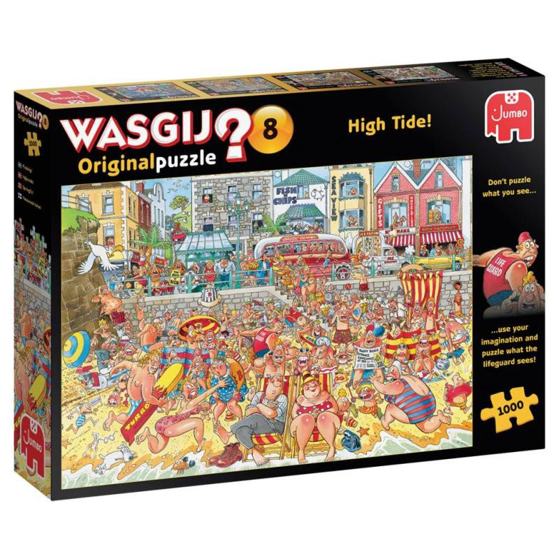 Puzzle - Jumbo Wasgij Original 8 High Tide 1000 Pieces 360 x 270 x 60 mm