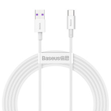 USB-C Įkrovimo Kabelis - Baseus CATYS-A02 66W Greitas Įkrovimas 480 MB / s Duomenų Perdavimo Juodas USB-C Įkrovimo Kabelis - Baseus CATYS-A02 66W Greitas Įkrovimas 480 MB / s Duomenų Perdavimo Juodas