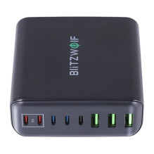 Maitinimo Tinklo Įkroviklis - Blitzwolf BW-S26 250 W Juodas Maitinimo Tinklo Įkroviklis - Blitzwolf BW-S26 250 W Juodas