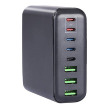 Maitinimo Tinklo Įkroviklis - Blitzwolf BW-S26 250 W Juodas Maitinimo Tinklo Įkroviklis - Blitzwolf BW-S26 250 W Juodas
