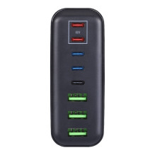 Maitinimo Tinklo Įkroviklis - Blitzwolf BW-S26 250 W Juodas Maitinimo Tinklo Įkroviklis - Blitzwolf BW-S26 250 W Juodas