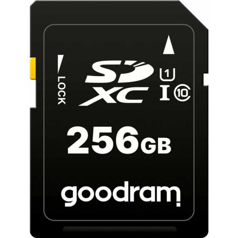 „Goodram SDXC 256GB“ 10 klasės UHS-I atminties kortelė