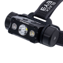 Priekinis žibintas - MacTronic Black Eye H40 THL0061 4000 lm 21700 5000 mAh