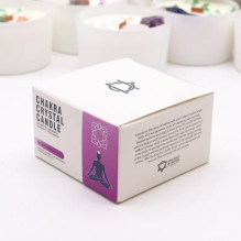 Žvakė - Ancient Wisdom Crown Chakra Crystal Candle Ocean Breeze Žvakė - Ancient Wisdom Crown Chakra Crystal Candle Ocean Breeze