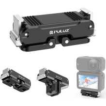 Kameros laikiklis - PULUZ Magnetinis Metalinis Greito Atjungimo Pagrindo Laikiklis DJI Osmo Nano, Juodas