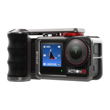 Veiksmo Kameros Korpusas - Puluz PU1058TS Metalinis Apsauginis Dėklas Su Rankena, Skirtas DJI Osmo Action 5 Pro, Action Veiksmo Kameros Korpusas - Puluz PU1058TS Metalinis Apsauginis Dėklas Su Rankena, Skirtas DJI Osmo Action 5 Pro, Action