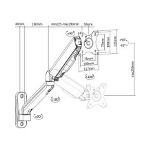 Equip 650137 monitor mount / stand Equip 650137 monitor mount / stand