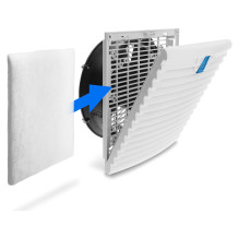Ašinis 230 V AC su filtras 254 x 254 x 107 mm Ašinis 230 V AC su filtras 254 x 254 x 107 mm