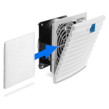 Ašinis 230 V AC su filtras 148 x 148 x 68 mm Ašinis 230 V AC su filtras 148 x 148 x 68 mm