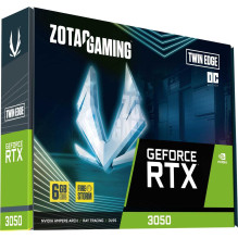 ZOTAC GeForce RTX 3050 Twin Edge OC 6GB GDDR6 96bit vaizdo plokštė