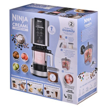 Ninja NC302EU ledų gaminimo aparatas Tradicinis ledų gaminimo aparatas 0,473 l 800 W Juoda
