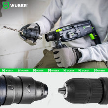 Rotary hammer with 4 J impact energy 2500 W W28920 WUBER Rotary hammer with 4 J impact energy 2500 W W28920 WUBER