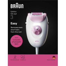 Braun SE3-000 White / Pink