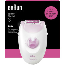 Braun SE3-000 White / Pink