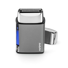 Elektrinis Skustuvas - BaByliss Super-X Sidabrinis Atsparus Vandeniui USB 3 Valandų Baterija Sidabrinis