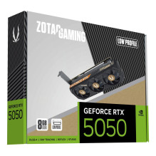 Vaizdo Plokštė - ZOTAC GAMING GeForce RTX 5050 Žemo Profilio 8 GB GDDR6 Juoda