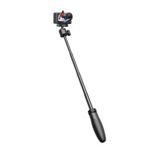 Kameros asmenukių lazda - Telesin S1-MNP-13-TDJ DJI Action Greito Atjungimo Trikojis 17-44 cm Juodas Kameros asmenukių lazda - Telesin S1-MNP-13-TDJ DJI Action Greito Atjungimo Trikojis 17-44 cm Juodas