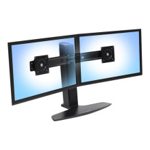 Monitoriaus Stovas - Ergotron Neo-Flex Dvigubas LCD Monitorių Kėlimo Stovas 33-396-085 Juodas Monitoriaus Stovas - Ergotron Neo-Flex Dvigubas LCD Monitorių Kėlimo Stovas 33-396-085 Juodas