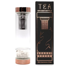 Arbatinukas Su Koštuvu - Ancient Wisdom Stiklinis Arbatos Buteliukas Su Koštuvu, 500 ml Arbatinukas Su Koštuvu - Ancient Wisdom Stiklinis Arbatos Buteliukas Su Koštuvu, 500 ml