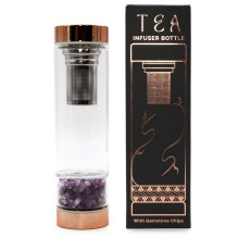 Arbatos Buteliukas - Ancient Wisdom Ametistinis Stiklas, 500 ml Arbatos Buteliukas - Ancient Wisdom Ametistinis Stiklas, 500 ml