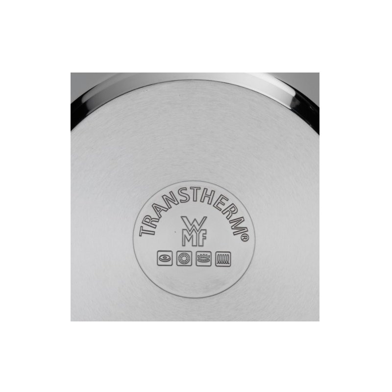 WMF consumer electric frying pan for serving 28cm (stainless steel, with glass lid)