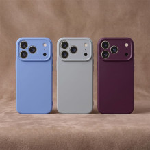 iLike Silicon case for iPhone 17 Pro Max 6,9" / 18 Pro Max 6,9" sky blue