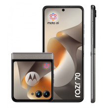 Mobilus Telefonas - Motorola Razr 70 6,9" 8 GB 256 GB 5G Dvi SIM Kortelės Hematito Rausva