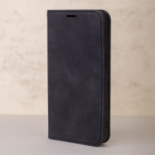 iLike Smart Suede case for iPhone 17 Pro Max 6,9" / iPhone 18 Pro Max 6,9 black